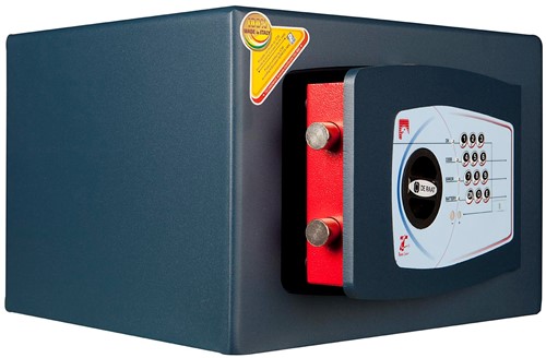 Kleine kluis Technomax Gold GMT 4P met elektronisch cijferslot  260 x 390 x 295mm-2