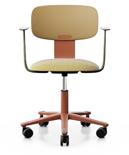 Hag Tion 2140 gestoffeerde zitting en kunststof rugleuning-2