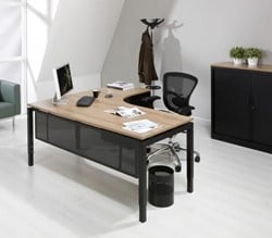 Hoekbureau ProLine Quad4 wingbureau