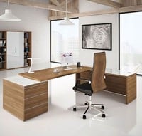 Directiebureau Kara hoekbureau met opberglade-3