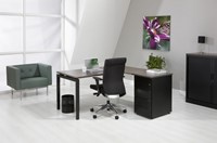 Hoekbureau 180x160cm met rechte hoek Quad4-2