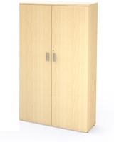 Hoge houten kantoorkast Armand 200cm hoog