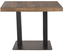 Sta tafel rechthoekig mangohout Venetia 113 hoog