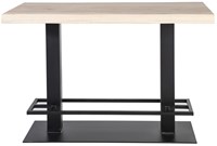 Massief eiken hoge tafel 140x 80 Durango