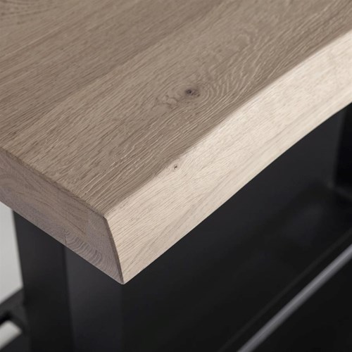 Massief eiken hoge tafel 140x 80 Durango-2