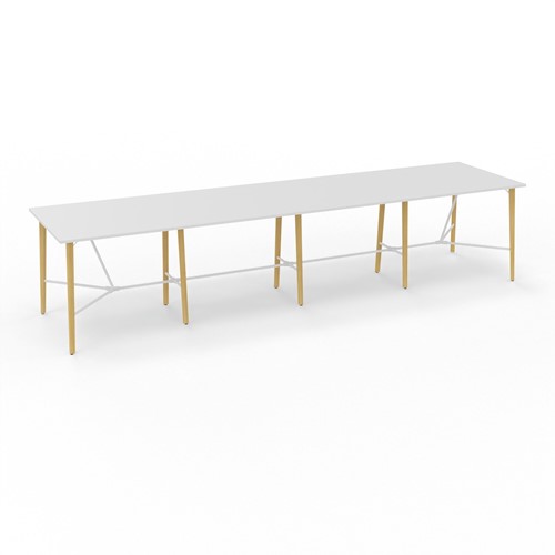 Hoge vergadertafel 16 personen 480x120 cm Robin-3
