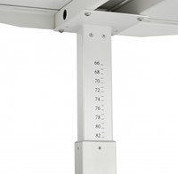 Verstelbaar bureau ProLine Swing-it met slinger-3