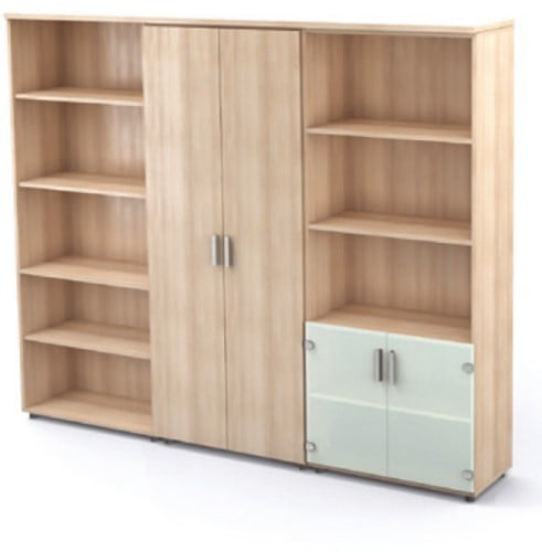 Houten-draaideurkast
