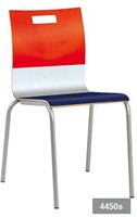 Houten kantinestoel Cosmo 4450-3