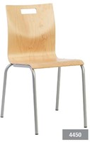 Houten kantinestoel Cosmo 4450