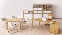Houten kast met schuifdeuren en 1 ladeblok 115,4 x 120 x 46cm Kara-3