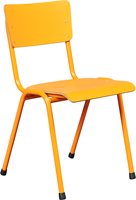 Schoolstoel Retro Colours Wood-3