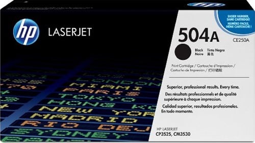 HP cartridge 504a zwart CE250A 