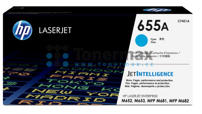 HP cartridge 655a cyaan CF451A