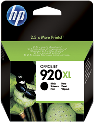 HP 920XL cartridge CD975AE zwart
