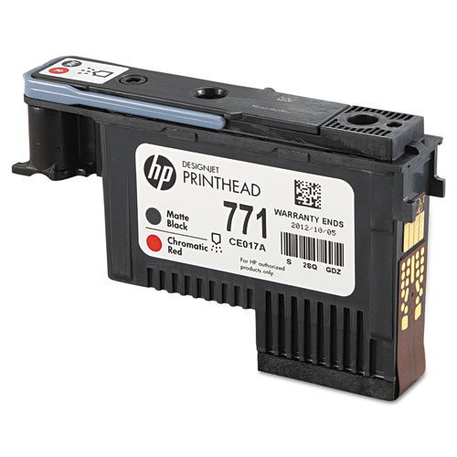 HP 771 printkop CE017A mat zwart + rood-2