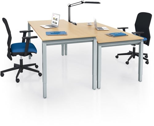 In-hoogte-instelbaar-bureau