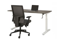 In-hoogte-verstelbaar-bureau