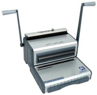 Inbindmachine Albyco S-210 voor metalen ringen 2:1 23 ringen tot 280 vel