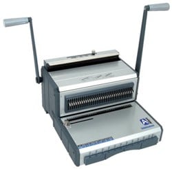Inbindmachine Albyco S-210 voor metalen ringen 2:1 23 ringen tot 280 vel