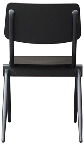 industriele-stoel-kantine-hout-zwart