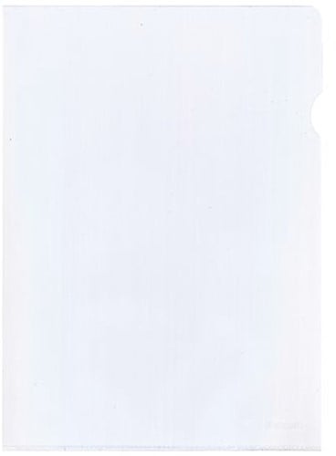 Insteekmap L-map gekorreld 90 micron 100 stuks