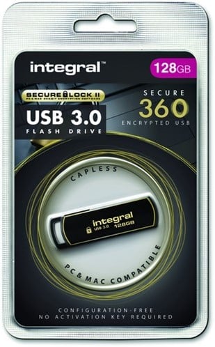 Integral secure 360 USB stick 128GB USB 3.0-2