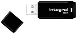 Integral USB stick 32GB USB 2.0 zwart