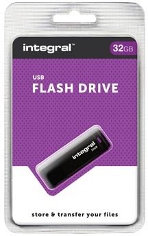 Integral USB stick 32GB USB 2.0 zwart-2
