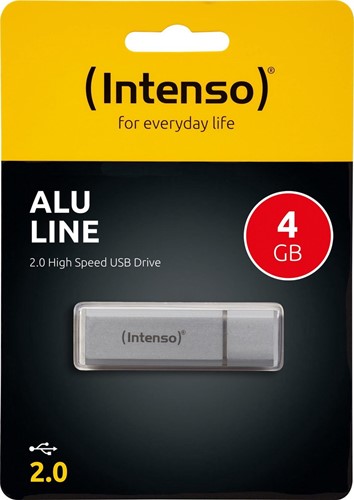 Intenso Alu Line USB stick 4GB USB 2.0 zilver-2