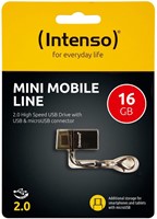 Intenso Mini Mobile USB stick 16GB USB 2.0 en micro USB-2