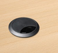 Kabeldoorvoerdop Ø60mm zwart