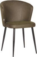 Kantinestoel Alyssa Army Microvezel