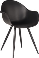 Kantinestoel Eliza zwart