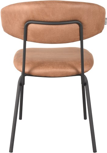 Kantinestoel Lolita Cognac Microvezel