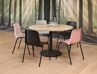 Ronde tafel 4 personen 120cm ProLine Tendenz met zuilvoet