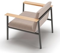Kantoor fauteuil 1 zits Ada-3
