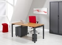 Bureau klein 120x60cm ProLine Quad4-2
