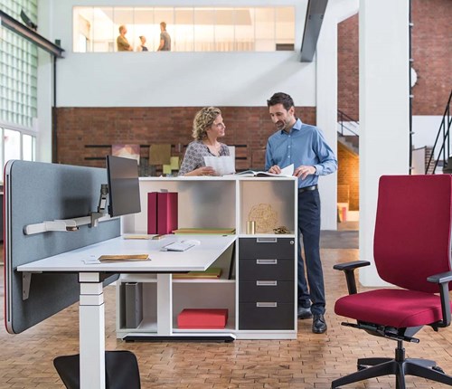 Kantoorkast Sedus Grand Slam voor zone indeling-3