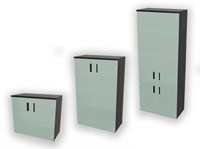 Kast met glazen deuren Armand -2