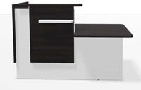 Kleine balie met bureau Free-2