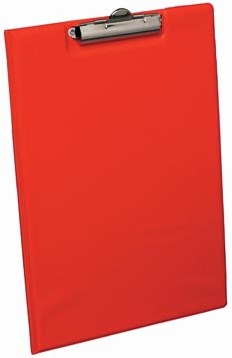 Klembord Bantex met insteekhoes rood A4 zwart-2