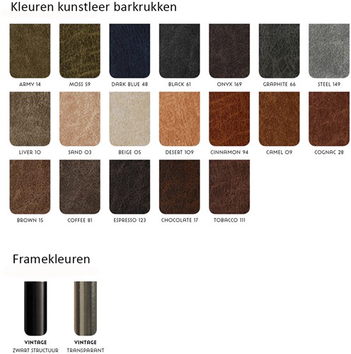 Kleuren-barkrukken