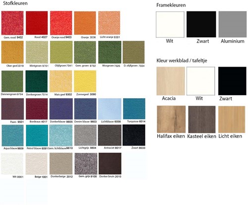 Kleuren-Belcel-ProLine-Solo