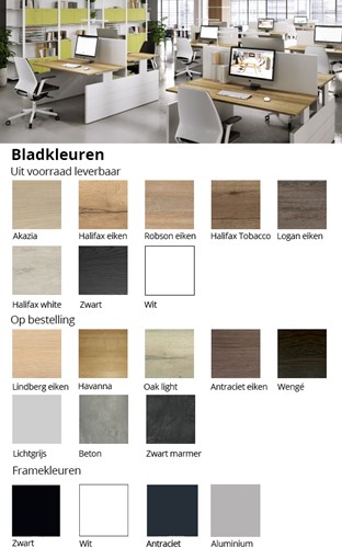 Kleuren-hoekbureau