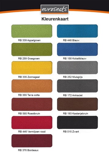 Kleuren-NPR-bureaustoel-Euroseats-Torino