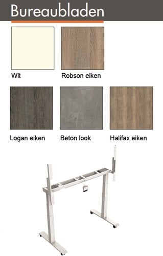 Kleuren-zit sta-bureau-inklapbaar
