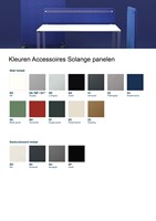 Kleurenkaart Accessoires Solange