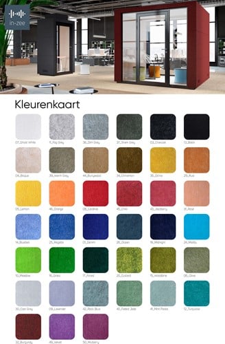 Kleurenkaart-In-Zee-vergadercabines