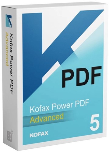 Kofax Power PDF standard v 5.0 licentie 1 gebruiker